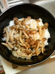 ブナシメジ丼