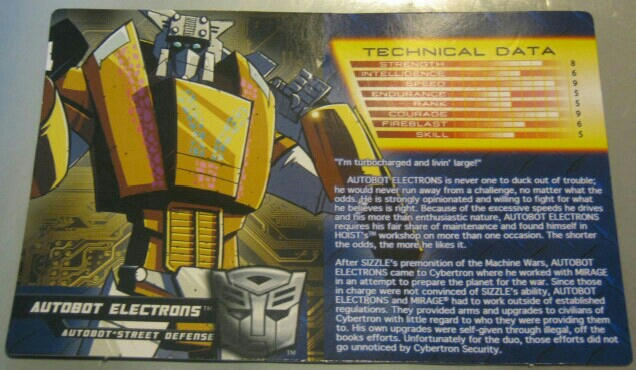 TRANSFORMERS BOTCON2013 AUTOBOT ELECTRONS(トランスフォーマー