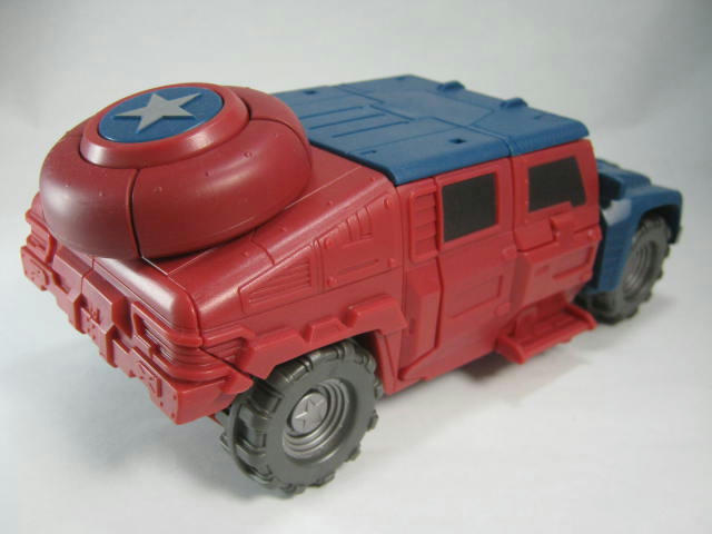 AVENGERS TRANSFORMERS MECH MACHINES CAPTAIN AMERICA