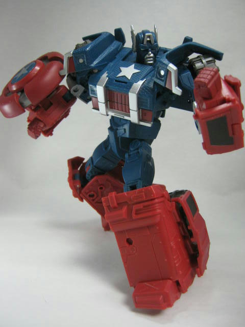 AVENGERS TRANSFORMERS MECH MACHINES CAPTAIN AMERICA