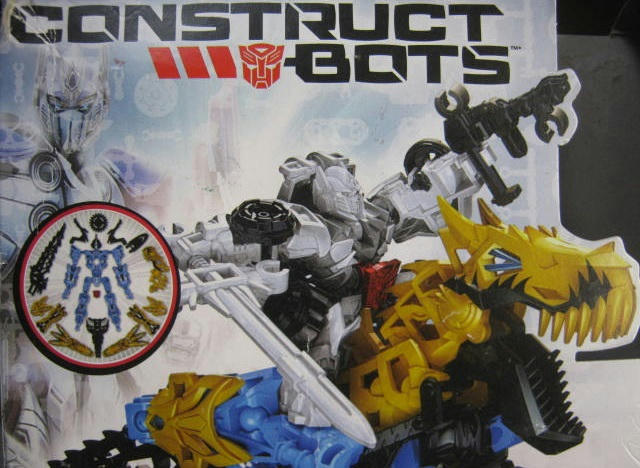 TRANSFORMERS CONSTRUCT-BOTS SILVER KNIGHT OPTIMUS TRANSFORMERS CONSTRUCT-BOTS SILVER KNIGHT OPTIMUS