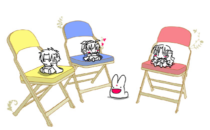 三色昼寝つき！