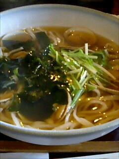 ハマグリの潮汁うどん