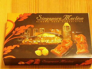 シンガポールのチョコ♪