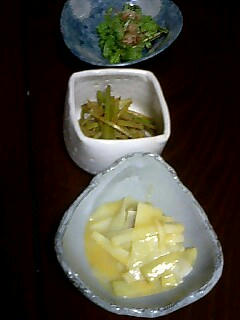 山菜だらけ