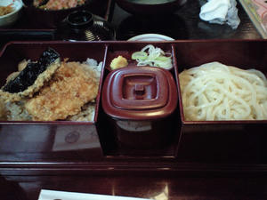 いか天重とうどん