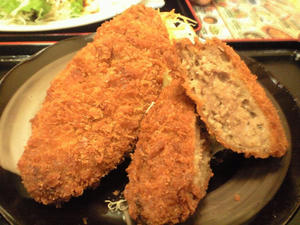 メンチカツ定食