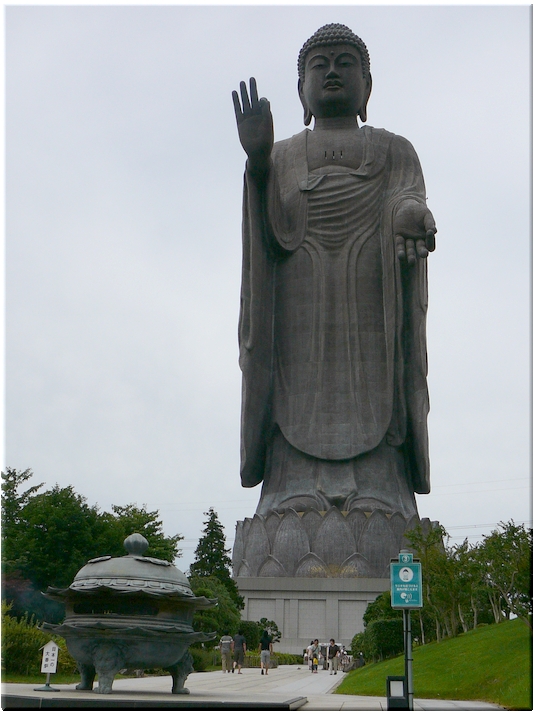 大香炉&牛久大仏