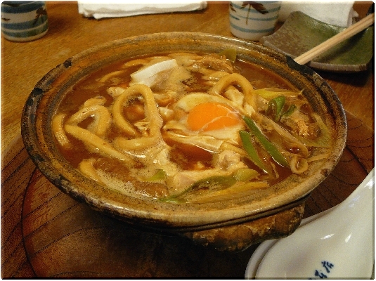 名古屋コーチン入り味噌煮込うどん