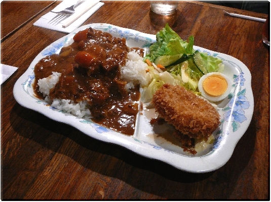 カレーライス＆コロッケ