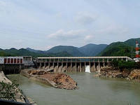 東北電力鹿瀬ダム