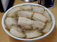 坂内食堂の肉そば　チャーシュー麺
