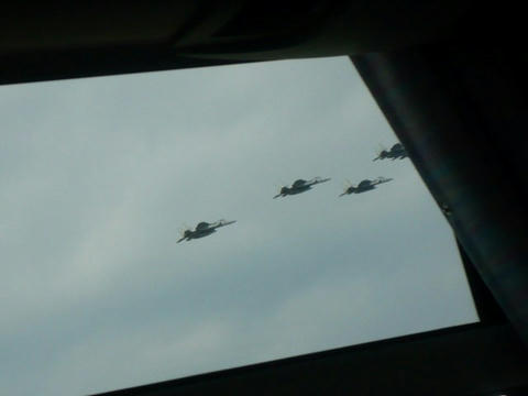 F-15編隊飛行