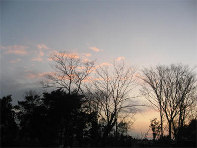 2009年の夕暮れ