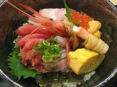 海鮮丼