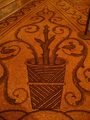 サン・ヴィターレ聖堂の床