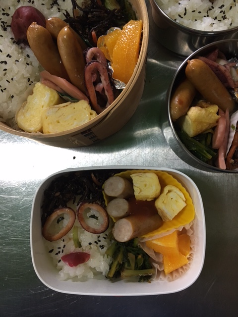 イカメガネ弁当