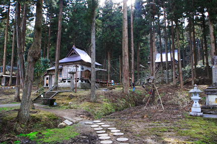 しみじみとした風景。