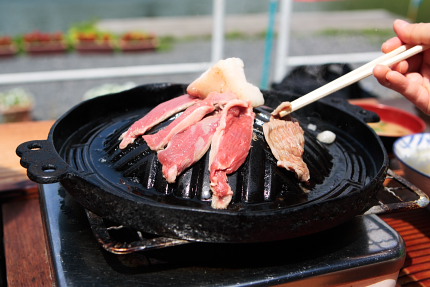 さっと焼いて、さっと食べる。美味い!!