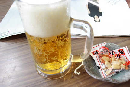 最近飲んだ生ビールの中で最高(怒)