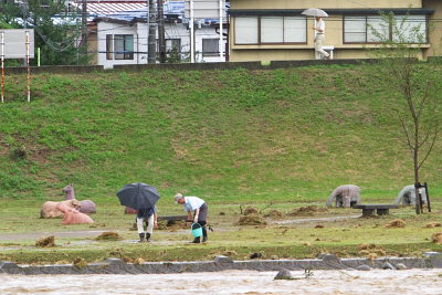 うーん、なんか拾ってる。