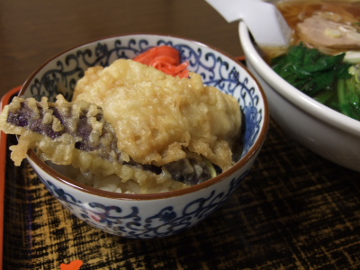 あなご丼（ミニ丼）