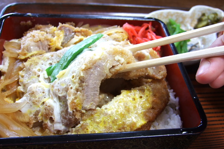 カツ丼　山一食堂　