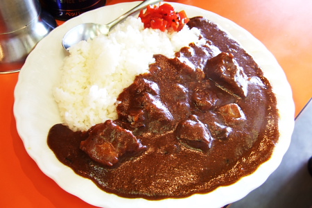 くじら亭（鬼がらし）のカレー