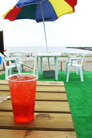 カンパリソーダ IN 西浜