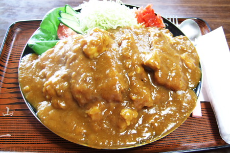 カツカレー大盛り