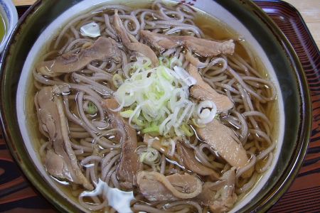 葵の肉そば 600円