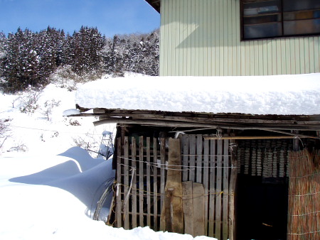 快晴の朝日町