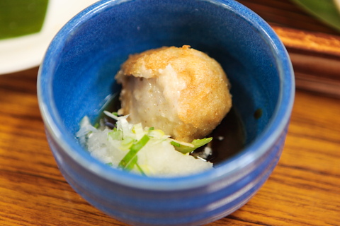 揚げ蕎麦の食べ方