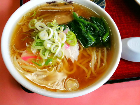 楼蘭の半ラーメン