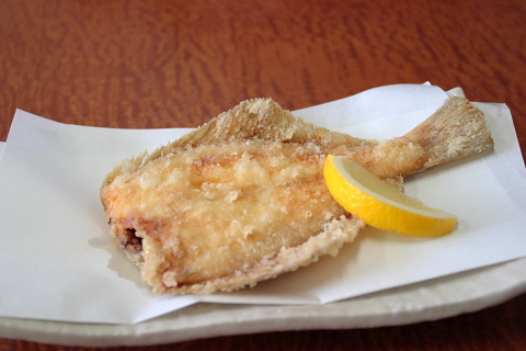 カレイの唐揚げ