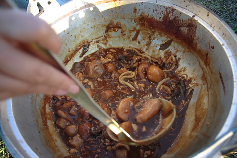 カレーうどんの汁