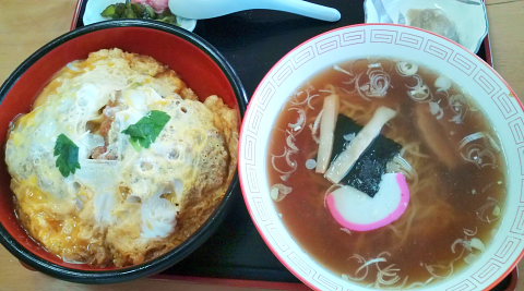 しぶき亭 カツ丼750円 大好評のようですが
