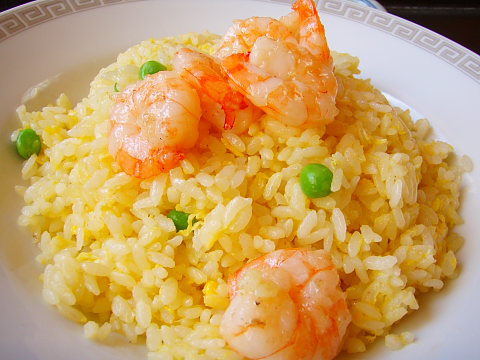 海老炒飯接写 プリプリ感タップリ