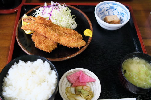 ふらい亭 ミックスフライ定食