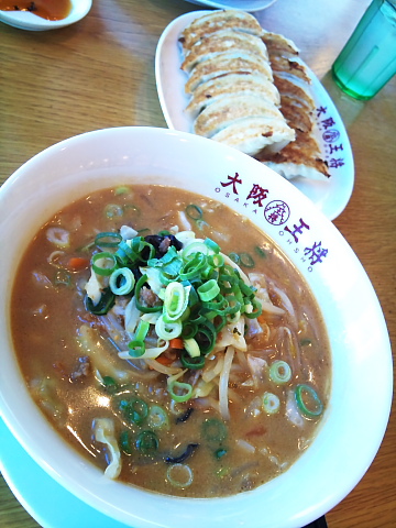 味噌ラーメン　