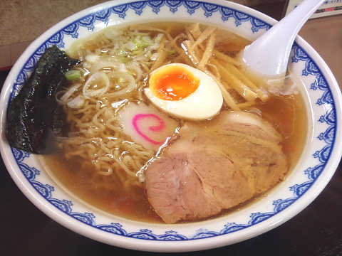 米沢ラーメン　三男坊　普通の中華