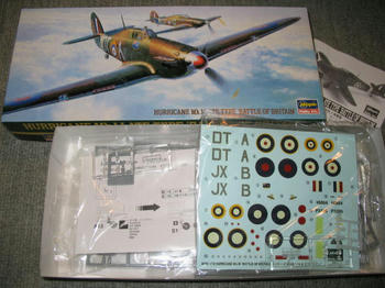 HURRICANE Mk.1 LATE TYPE BATTLE OF BRITAIN