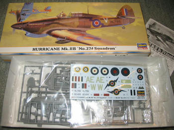 HURRICANE Mk.ⅡB　No.２７４Squadron