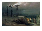 Night at Golgotha /Vasilij Vereshchagin(1869)