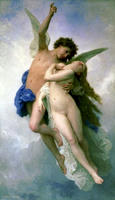 Eros and Psyche / William Bourgereau (1889)
