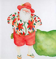 夏のサンタ