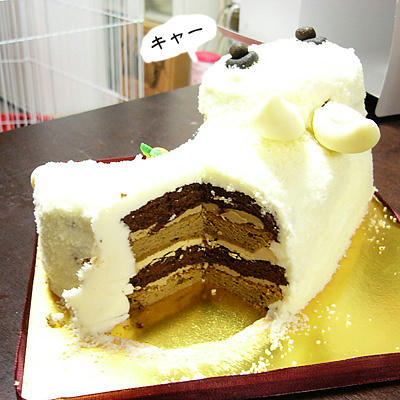 ドリィケーキの内臓