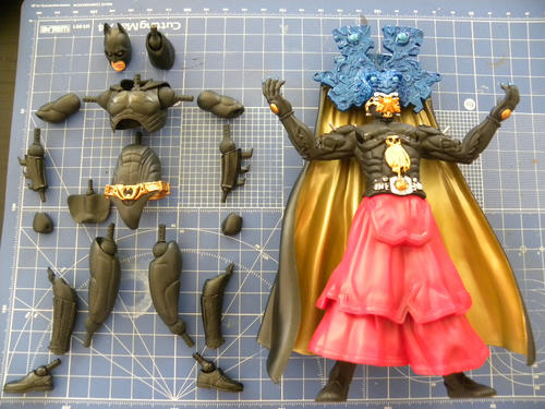 素体　特撮リボルテック　バットマンとお父様