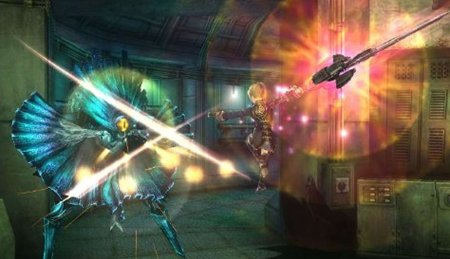 ゴッドイーター2　バトル画像