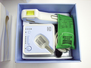 家庭用光脱毛器シルキン